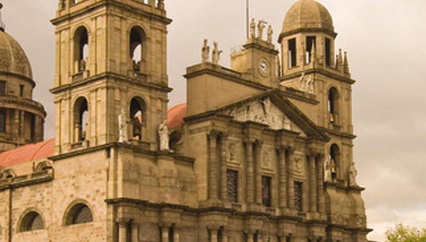 Photo Credit: Toluca Mexico, Cathedra in Main square -Toluca Mexico image by Marcus from <a href='http://www.fotolia.com'>Fotolia.com</a> Economists think that the treaty has brought modest growth to Mexico.