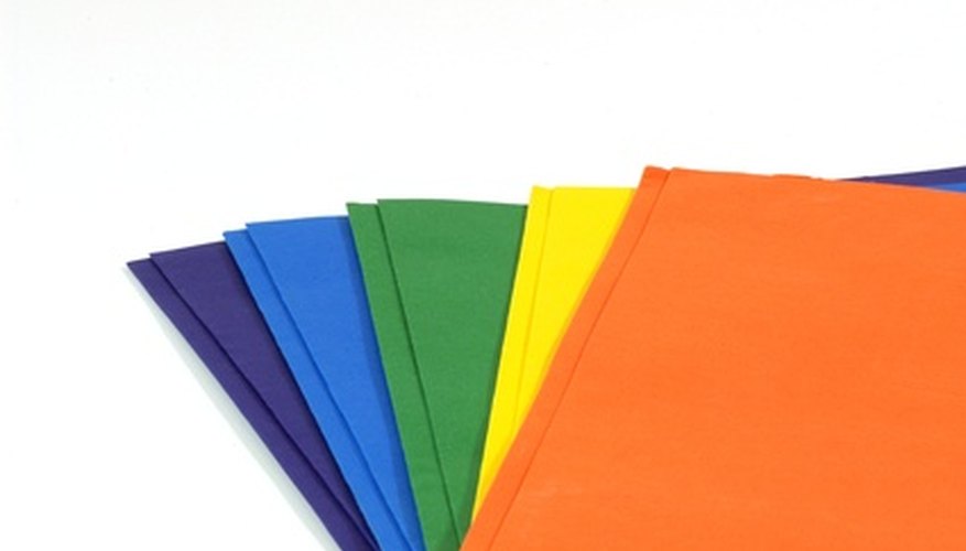 Hanging folders make filing easier.