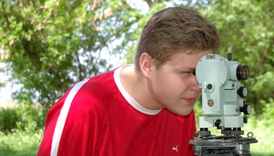 Horizontal angles are important in surveying. Horizontal angles are important in surveying.