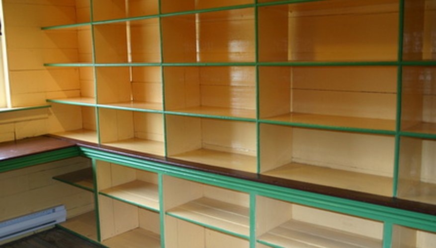 Custom shelving can make your crawl space usable for storage. Custom shelving can make your crawl space usable for storage.
