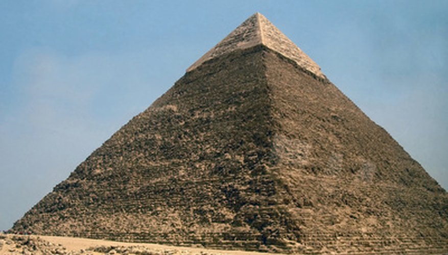 Las pirámides se han convertido en un icono de la cultura del antiguo Egipto.
