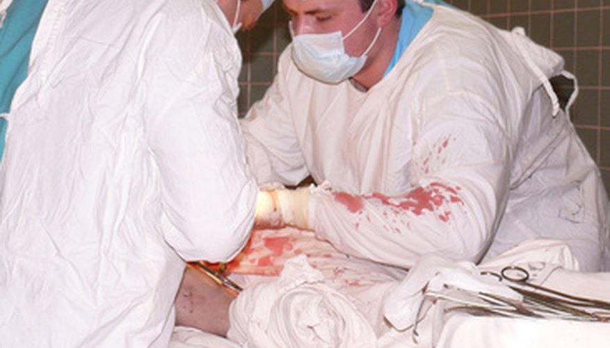 Photo Credit: surgery operation image by alma_sacra from <a href='http://www.fotolia.com'>Fotolia.com</a> Health care professionals in emergency medicine, surgery, anesthesiology and other high-pressure specialties are more like to abuse substances than those in other areas
