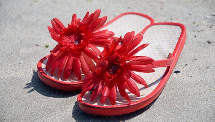 Wearing flip-flops to work is one of the most common Casual Friday mistakes.