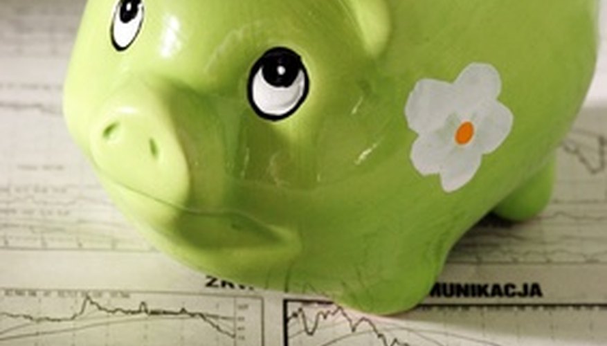 Piggy banks are a good way to save small cash funds for a rainy day, but you may want to consider a different saving option for large amounts of money.