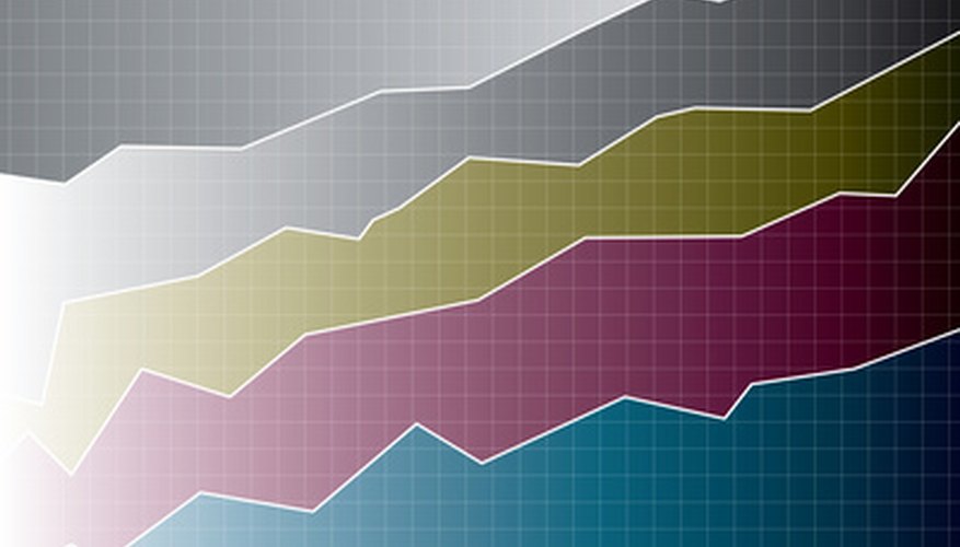 Photo Credit: graph background image by Nicemonkey from <a href='http://www.fotolia.com'>Fotolia.com</a> Create a simple graph of past performance
