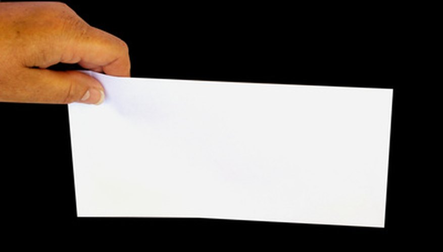 How to Address Business Envelopes With "Attention To ...