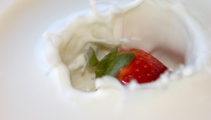 Give kids healthy strawberry smoothies instead of ice cream. Give kids healthy strawberry smoothies instead of ice cream.
