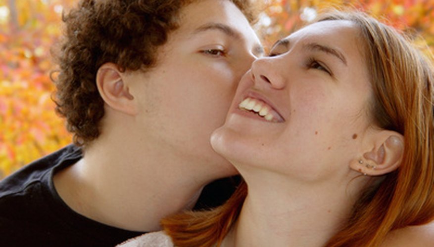 Teenage couple Teenage couple
