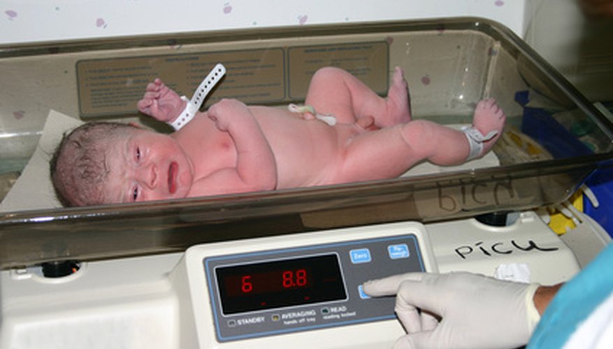 Every well-baby check-up includes measuring a baby's height and weight. Every well-baby check-up includes measuring a baby's height and weight.