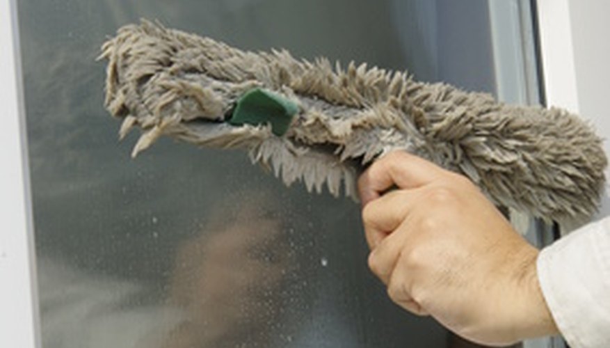 Janitors are responsible for various jobs around the building.