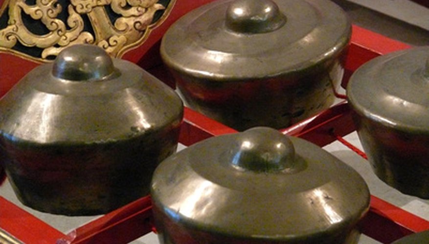 El gamelan es la base de la música tradicional de Indonesia.