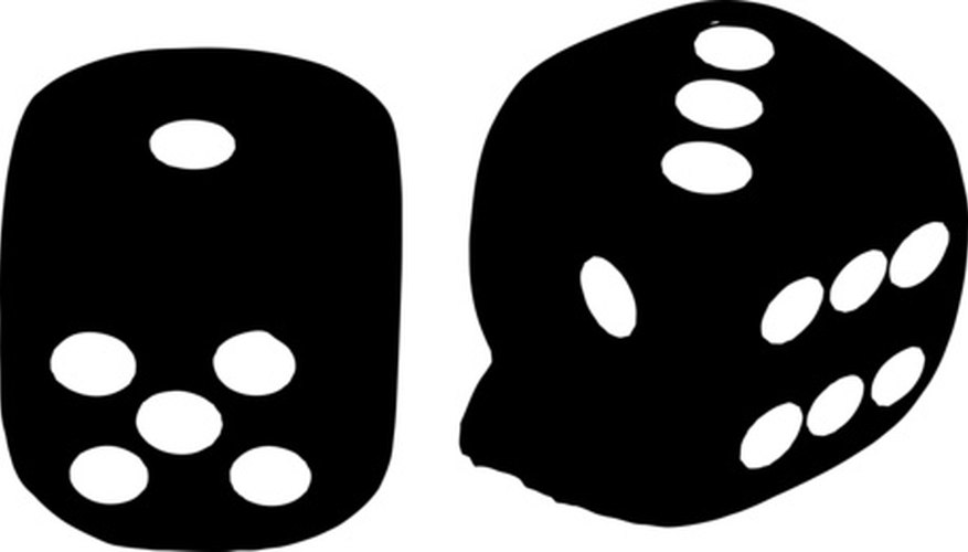 Para muchos juegos matemáticos se necesitan dados.