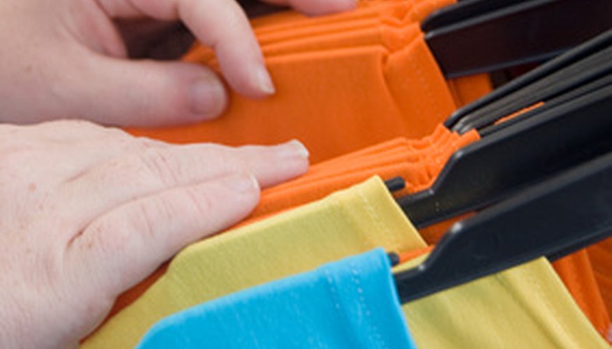 Cotton jersey is often used as T-shirt fabric. Cotton jersey is often used as T-shirt fabric.