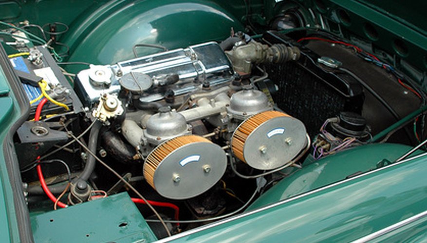 Vintage Car Engine