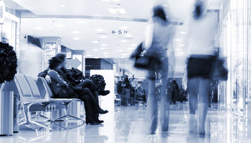 Mall security rules and regulations help keep shoppers safe.