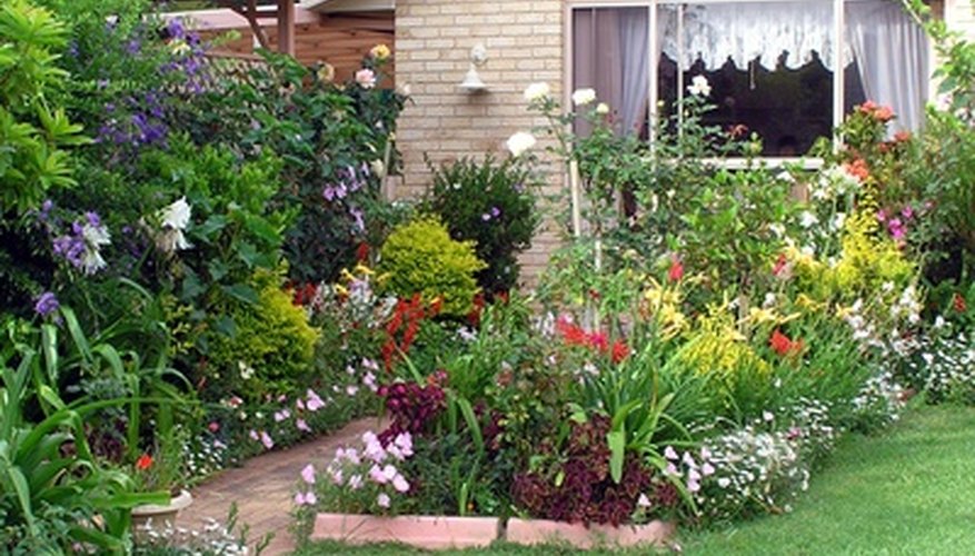 Designing Flower Beds Around House - Two Men and a Little Farm: FLOWER