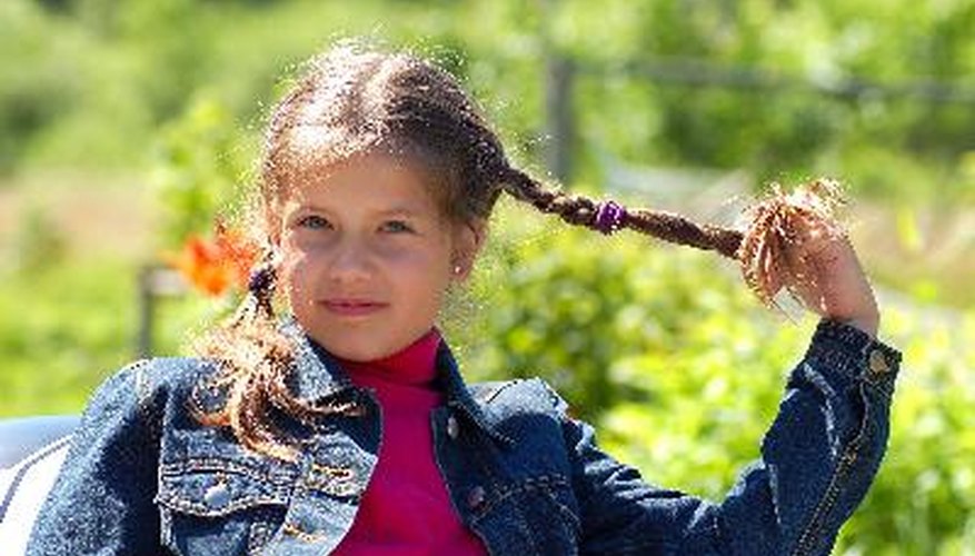 Trenzas como Pippi Calzaslargas