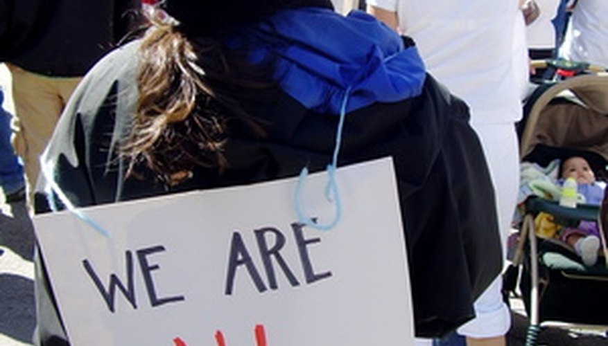 Las políticas de inmigración de Estados Unidos son un tema de protesta.