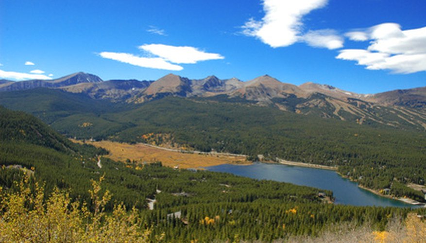 Región montañosa de Georgia.