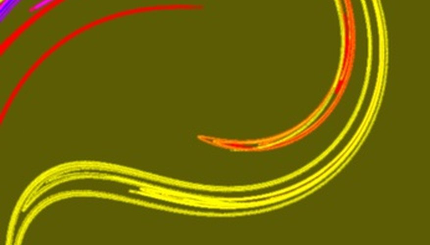 Las líneas curvas pueden significar muchas cosas en las artes.