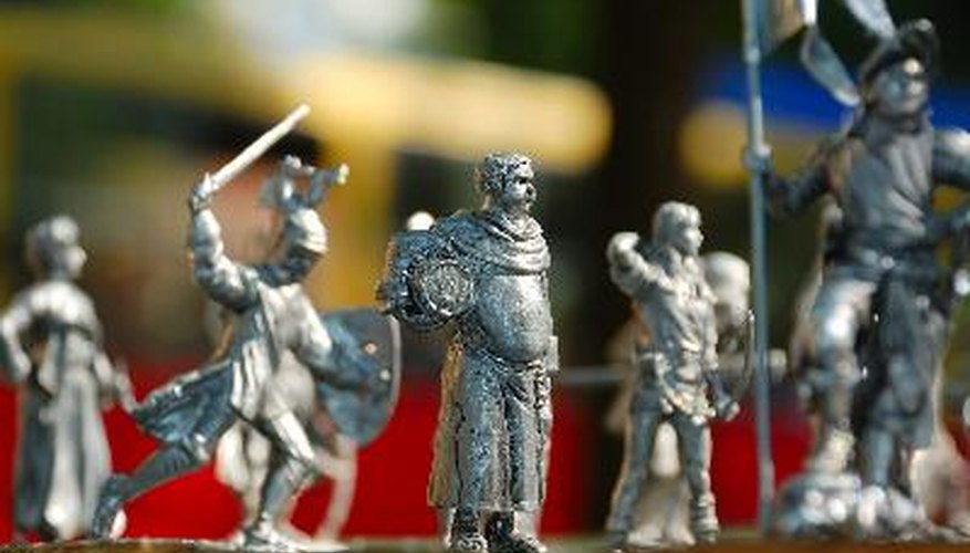 Figuras estañadas.