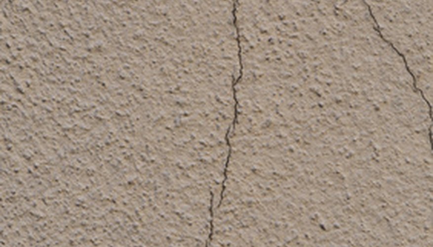 Crack to be filled with grout Crack to be filled with grout