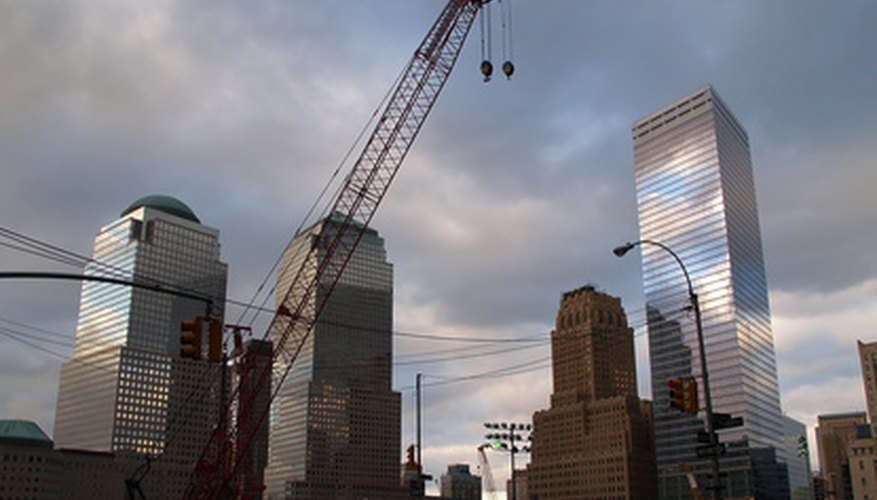 Photo Credit: the first two steel beams for the freedom tower ro image by Gary from <a href='http://www.fotolia.com'>Fotolia.com</a> Understanding maximum stress is critical in infrastructure design.
