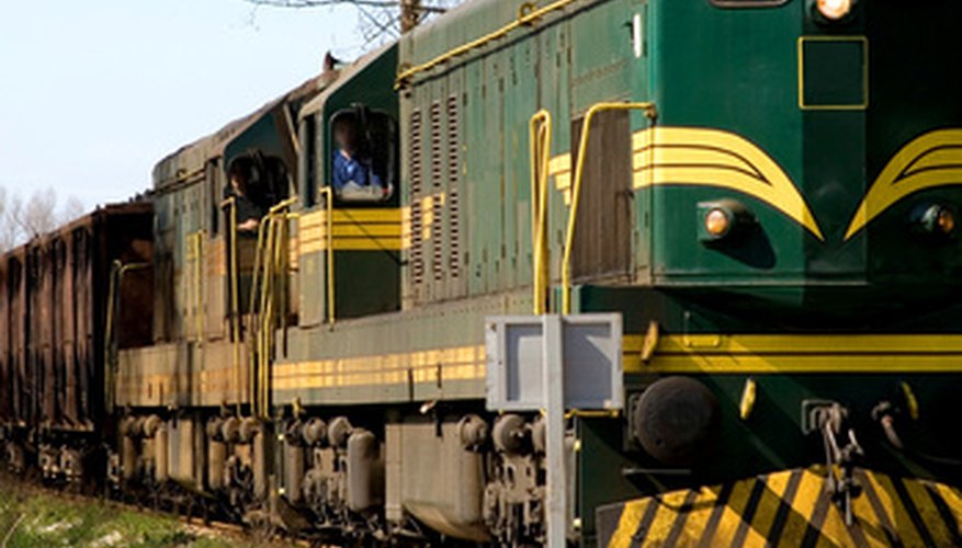 Las máquinas de vapor han dado paso a las locomotoras diesel modernos.