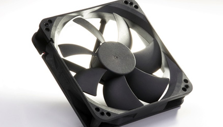 Un típico ventilador DC para computadoras