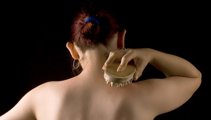 Photo Credit: topless woman while skin massage over black background image by sasha from <a href='http://www.fotolia.com'>Fotolia.com</a> Tactile sensation allows people to feel the pressure and texture of objects they touch.
