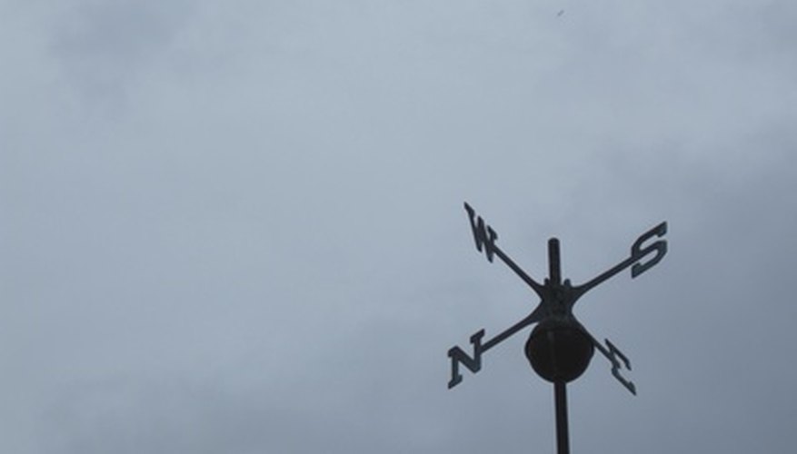 Photo Credit: Weather Vane image by Carol Wingert from <a href='http://www.fotolia.com'>Fotolia.com</a> Convection cells are responsible for a variety of natural and manmade phenomena.