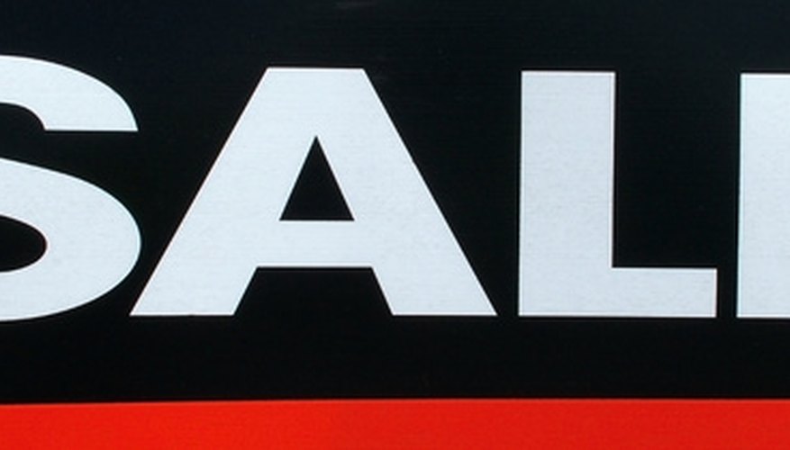 Un cartel de venta de garaje bien diseñado publicita más que el simple hecho de que hay un lugar de ventas.