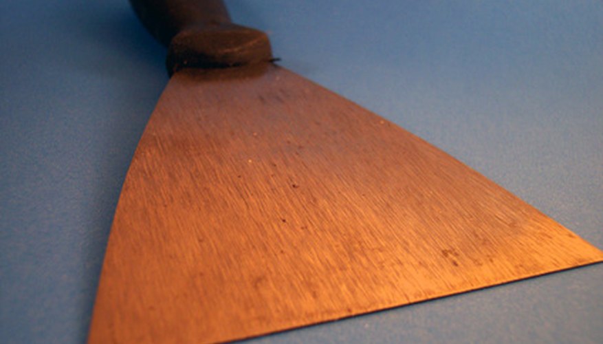 Lift wax with a scraper. Lift wax with a scraper.