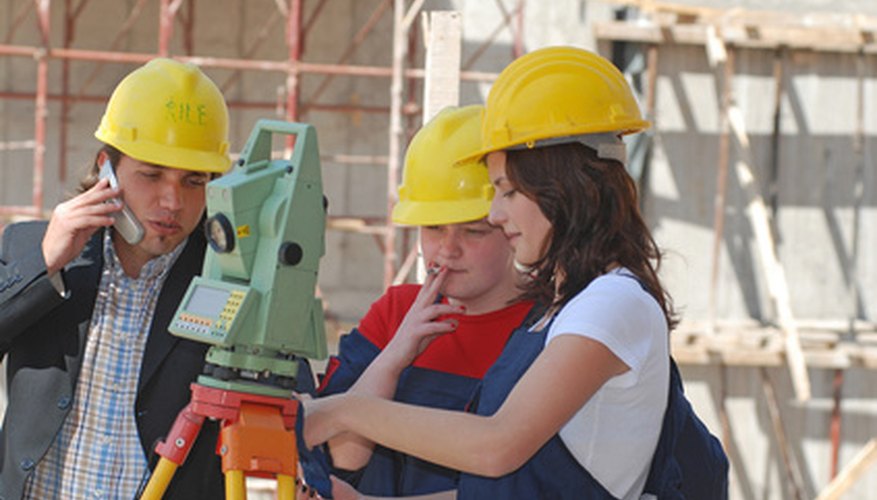 Land surveyors work in dangerous situations.