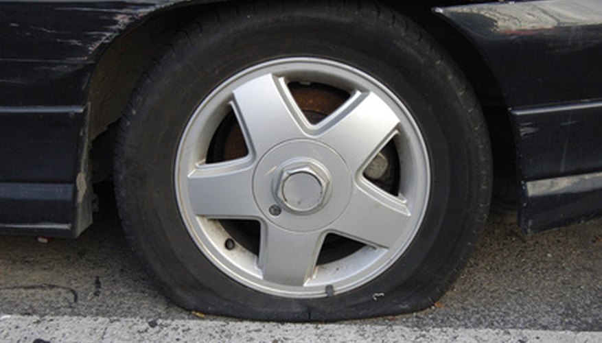punctured wheel