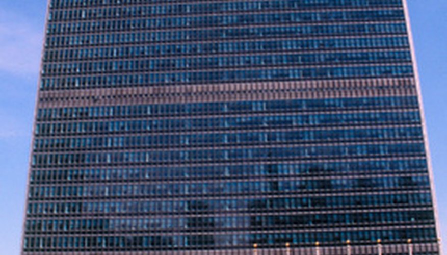 La sede central de las Naciones Unidas en la Ciudad de Nueva York.