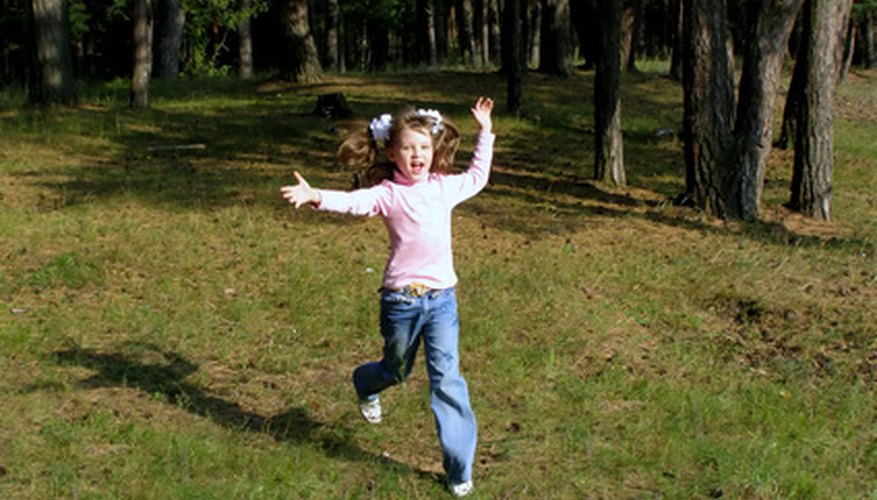 Photo Credit: running child image by Sergej Razvodovskij from <a href='http://www.fotolia.com'>Fotolia.com</a> Students can learn about motion in fun and interesting ways.