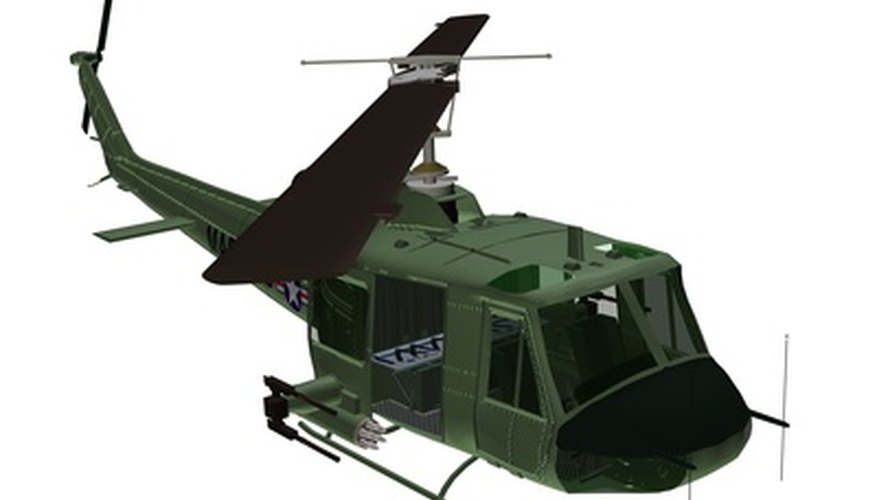 A military helicopter design
