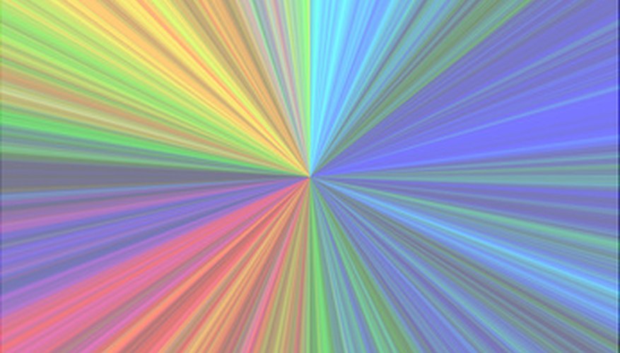 Photo Credit: spectre angulaire image by Unclesam from <a href='http://www.fotolia.com'>Fotolia.com</a> Colors absorb light, and the absorbance is proportional to concentration.