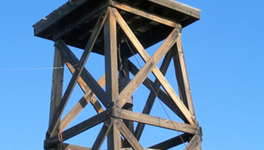 Water tanks are typically cylinders. Water tanks are typically cylinders.