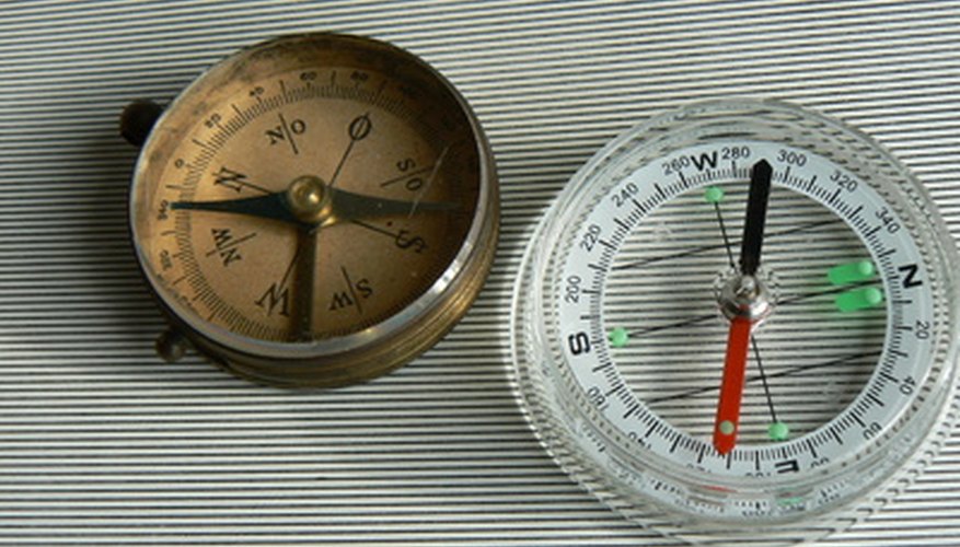 Photo Credit: compass conflict image by Accent from <a href='http://www.fotolia.com'>Fotolia.com</a> Compass showing magnetic pull