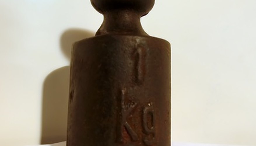 Los kilogramos son más fáciles de sumar y restar que las libras.