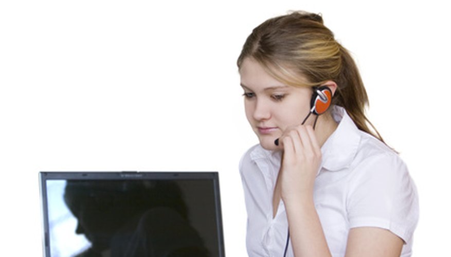 Photo Credit: operator image by Sly from <a href='http://www.fotolia.com'>Fotolia.com</a> Hire someone to do sales for your business.