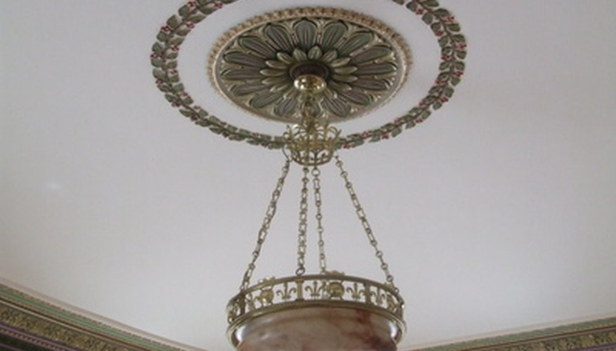 Make the ceiling a focal point in the kitchen. Make the ceiling a focal point in the kitchen.