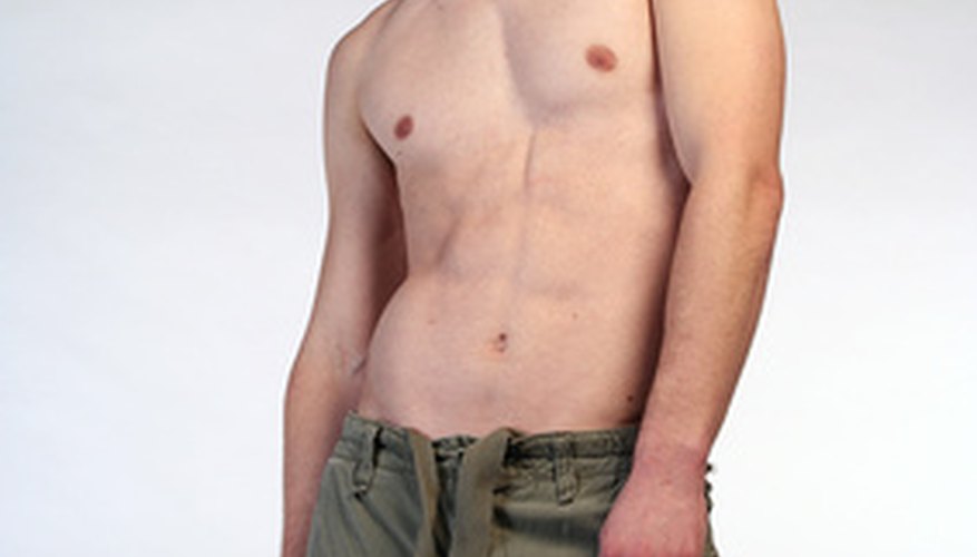Man displaying poor posture Man displaying poor posture
