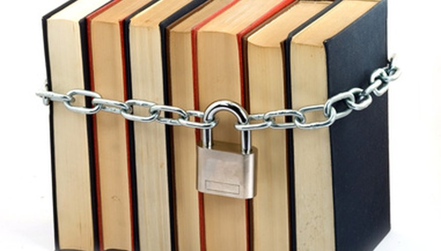 Los libros necesitan mantenerse seguros, incluso si están bien hechos.