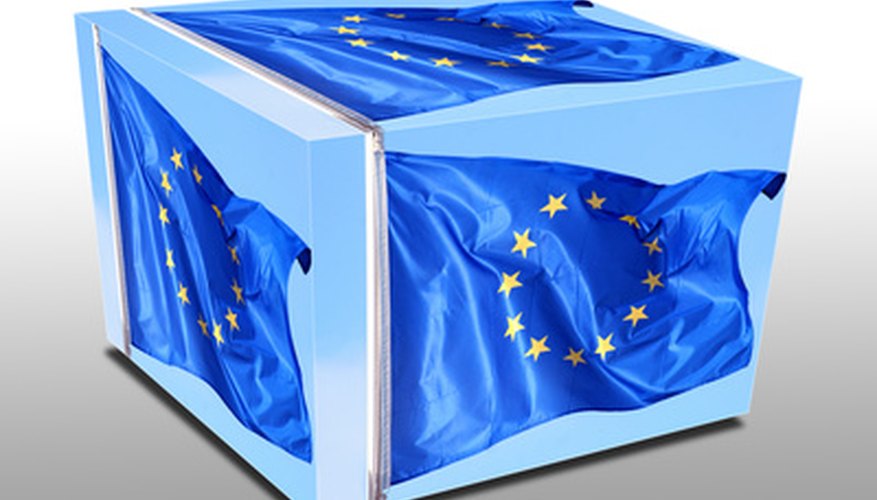 Bandera de la Unión Europea.