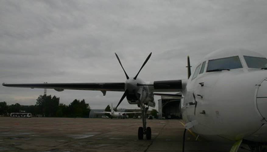 Photo Credit: plane image by Vlaad T from <a href='http://www.fotolia.com'>Fotolia.com</a> Lift depends on a plane's speed and surface area.