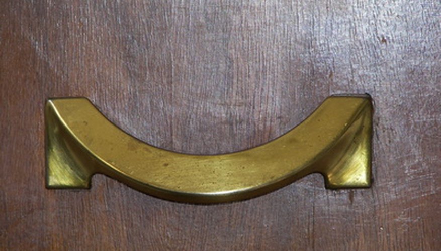 Handles can often be changed on a dresser drawer. Handles can often be changed on a dresser drawer.