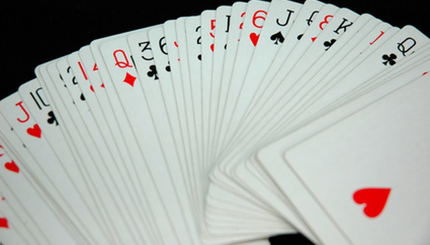 information on how to play simple solitaire with a deck of playing cards